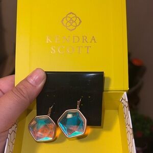Kendra Scott iridescent earrings